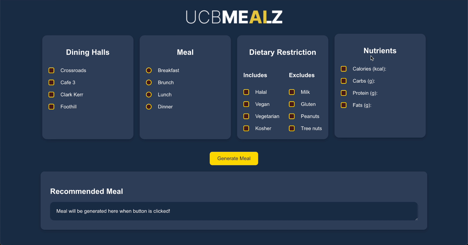 UCBMealz